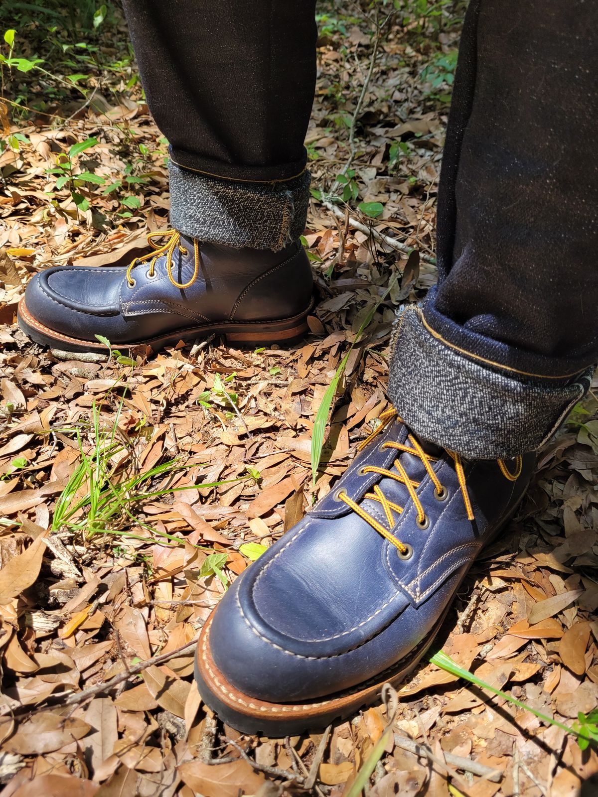 Photo by markieballa on June 1, 2025 of the Truman Moc Toe in Seidel Ink Cheaha.