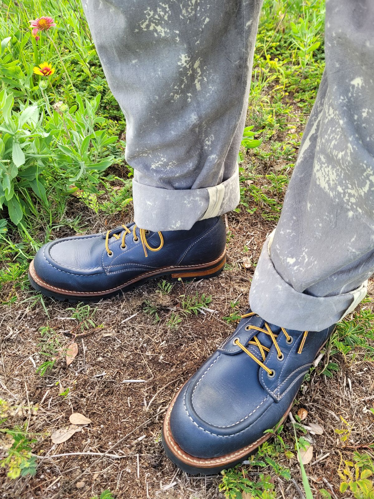 Photo by markieballa on June 6, 2025 of the Truman Moc Toe in Seidel Ink Cheaha.