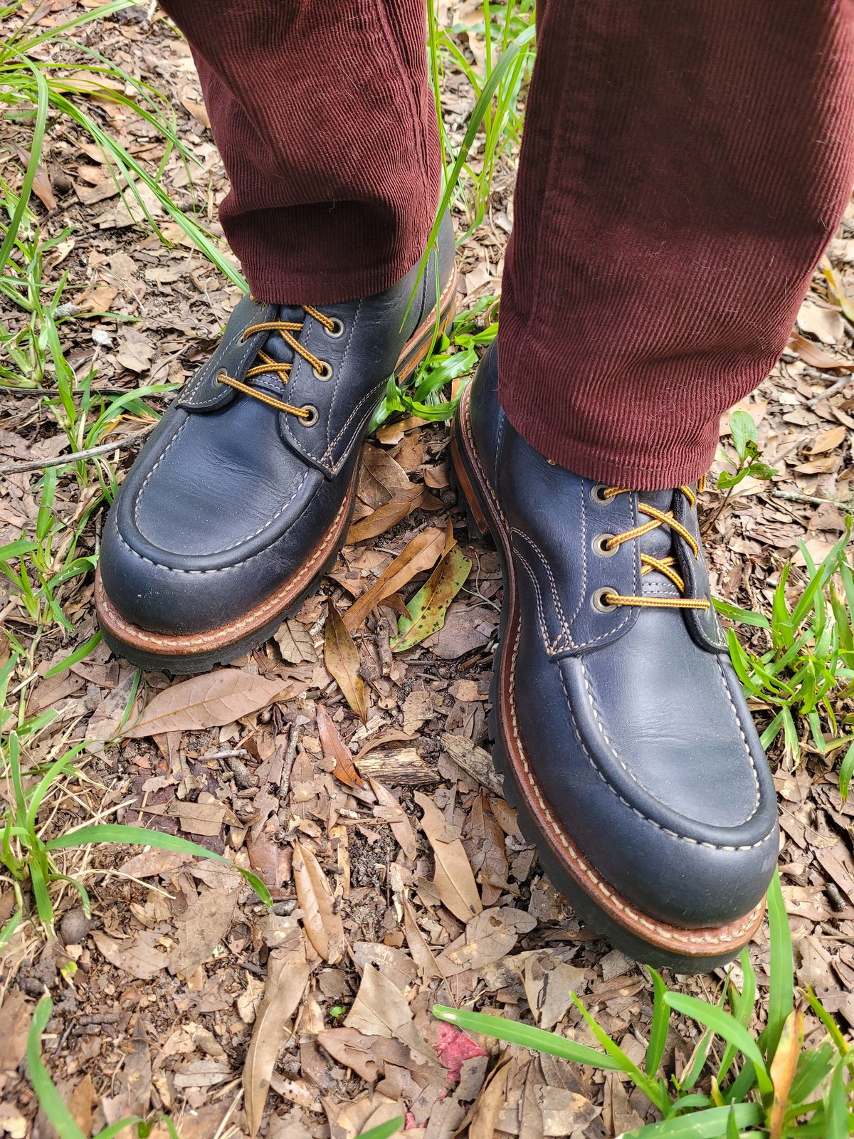 Photo by markieballa on July 25, 2025 of the Truman Moc Toe in Seidel Ink Cheaha.