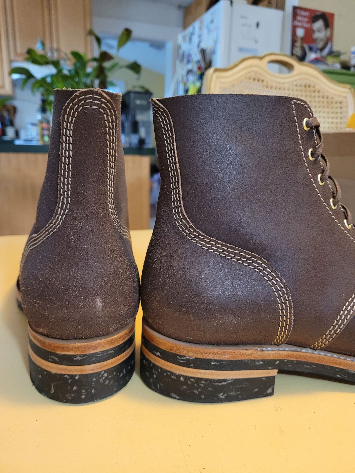 Photo by markieballa on November 20, 2024 of the Oldspeed Boondockers in Wickett & Craig Dark Brown English Bridle.