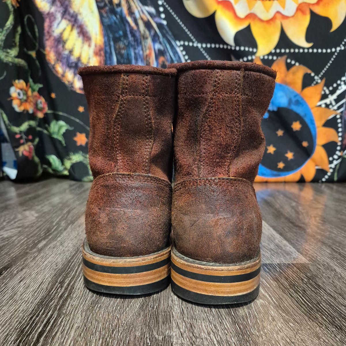 Photo by jg on November 5, 2025 of the Urban Wolf Club Axeman in Unkown Copper Roughout.