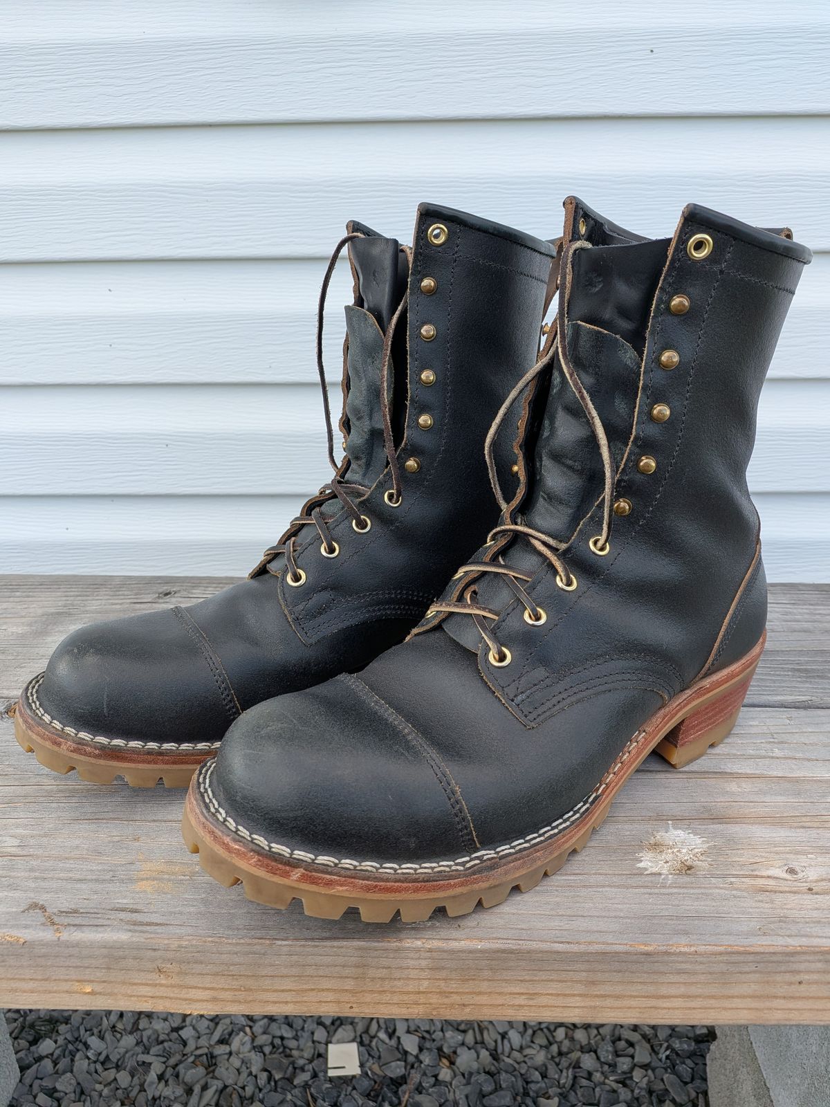 Photo by gotmoore on April 19, 2026 of the Nicks Lace Up Heritage in Pacific Waxed Flesh.