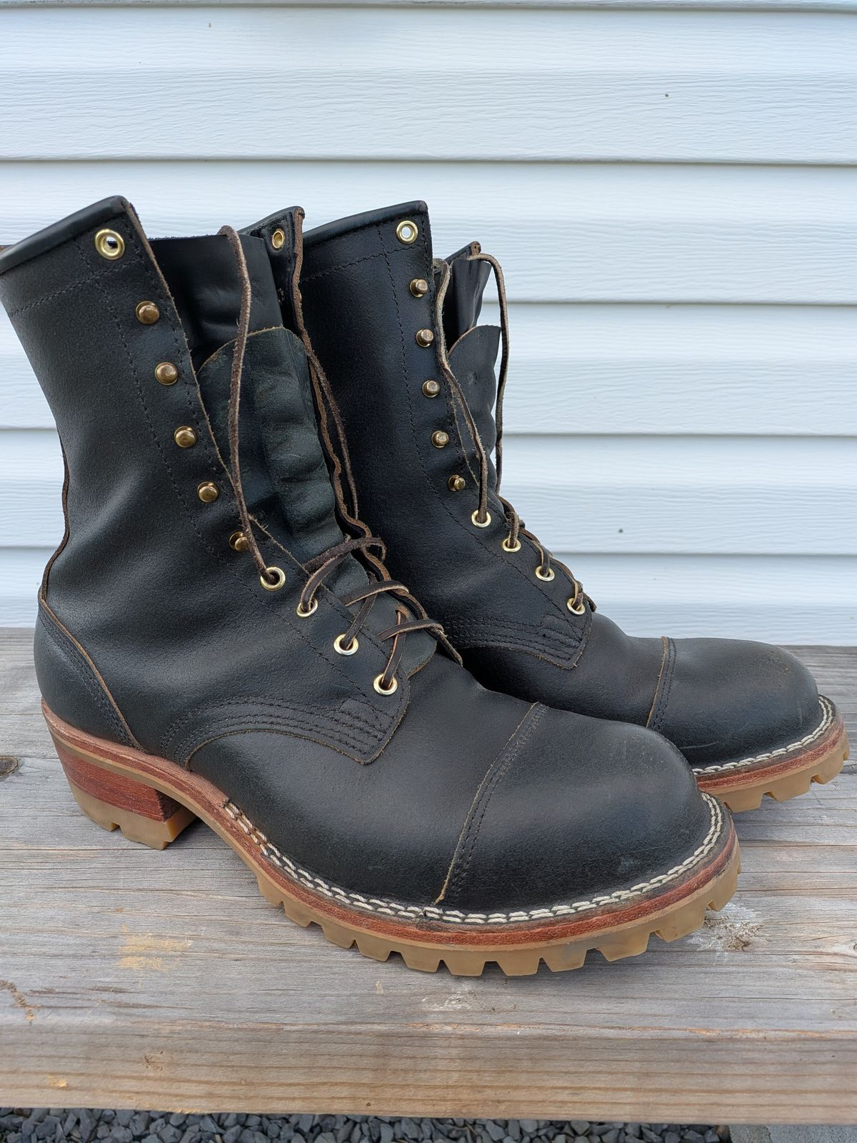 Photo by gotmoore on April 19, 2026 of the Nicks Lace Up Heritage in Pacific Waxed Flesh.