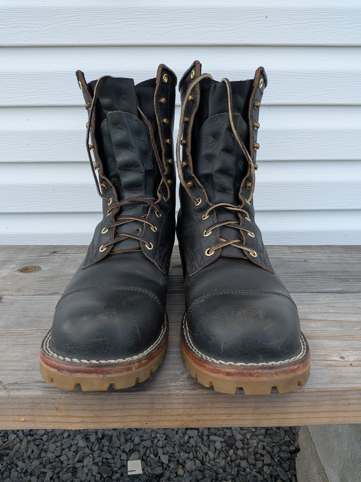 Photo by gotmoore on April 19, 2026 of the Nicks Lace Up Heritage in Pacific Waxed Flesh.