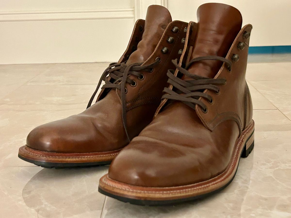 Photo by lowrollr on November 4, 2025 of the Parkhurst The Allen in Maryam Toscanello Vachetta Horsebutt.