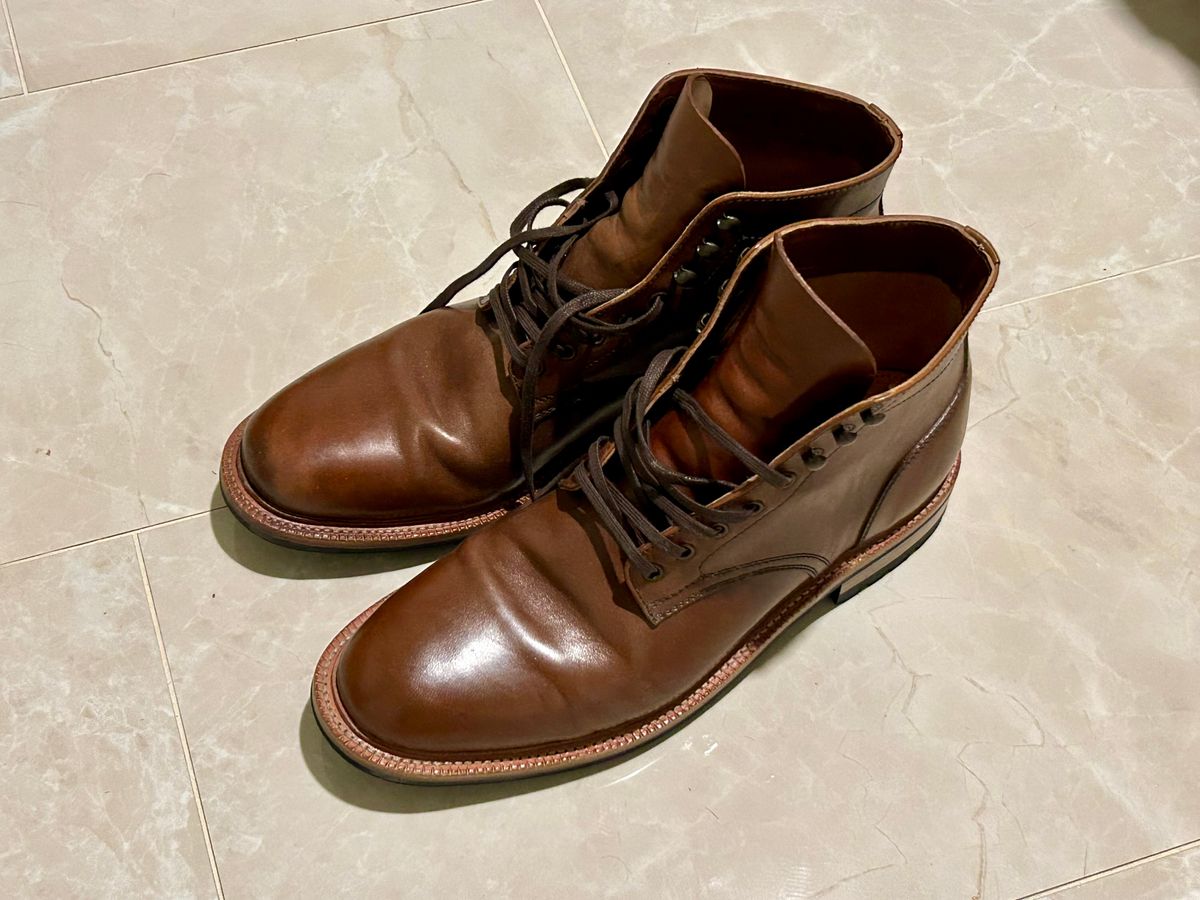 Photo by lowrollr on November 4, 2025 of the Parkhurst The Allen in Maryam Toscanello Vachetta Horsebutt.