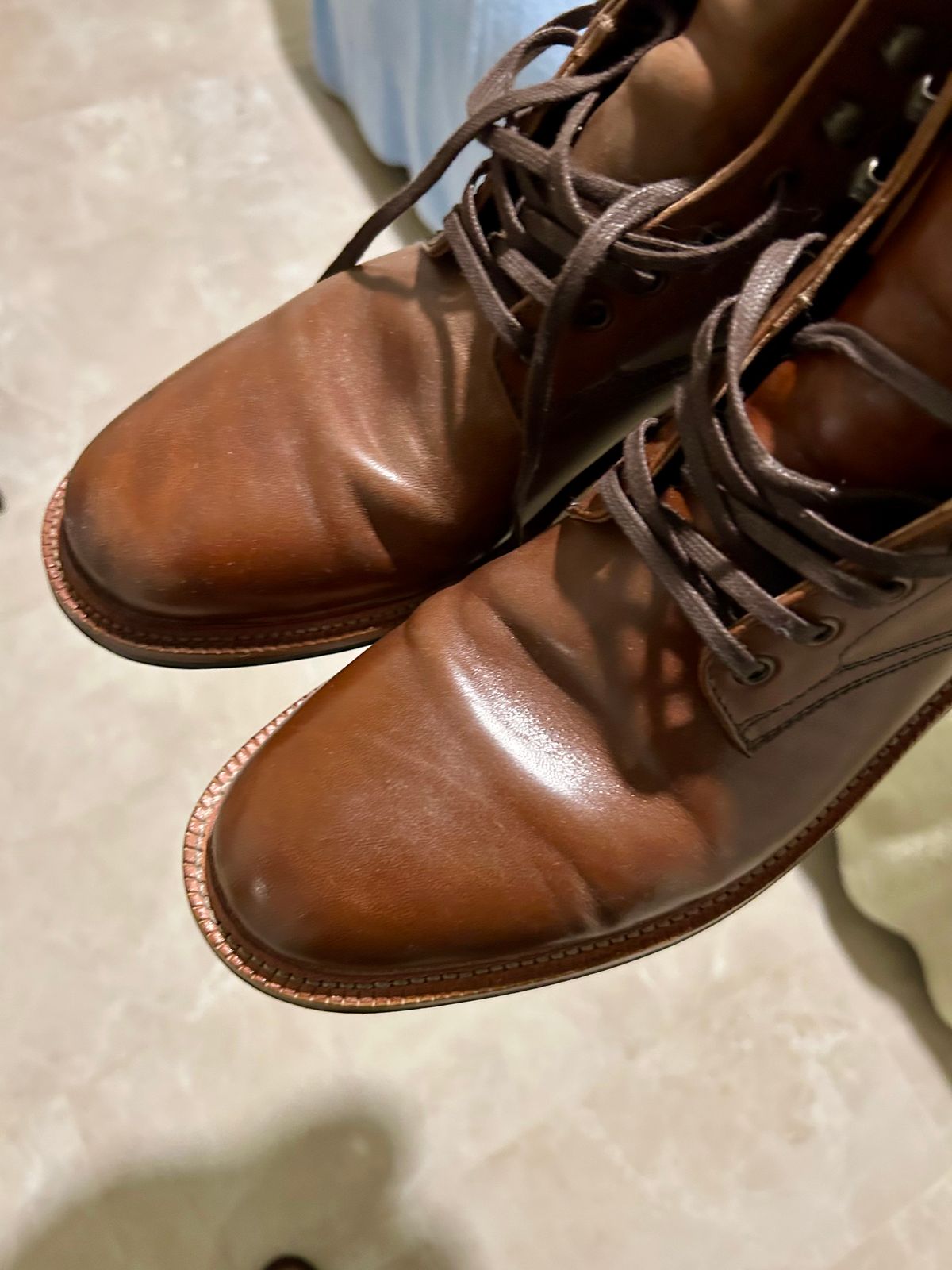 Photo by lowrollr on November 4, 2025 of the Parkhurst The Allen in Maryam Toscanello Vachetta Horsebutt.