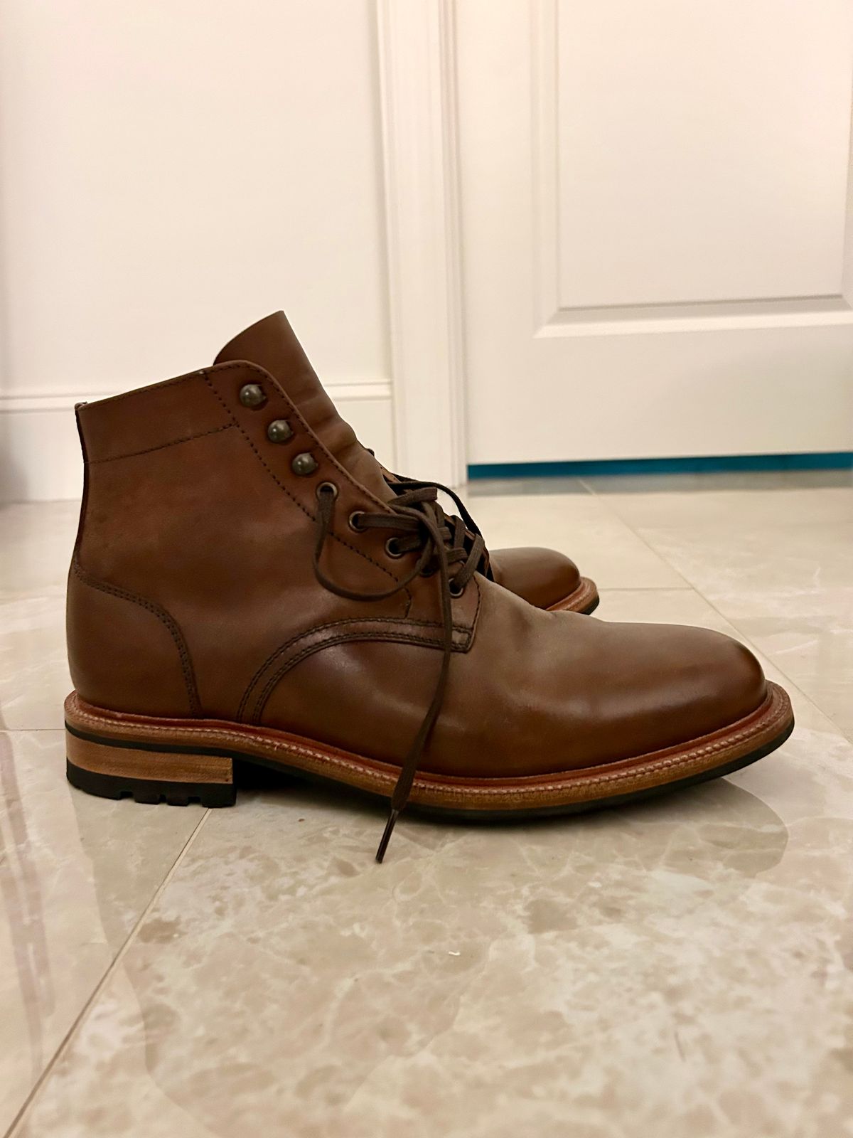 Photo by lowrollr on November 4, 2025 of the Parkhurst The Allen in Maryam Toscanello Vachetta Horsebutt.