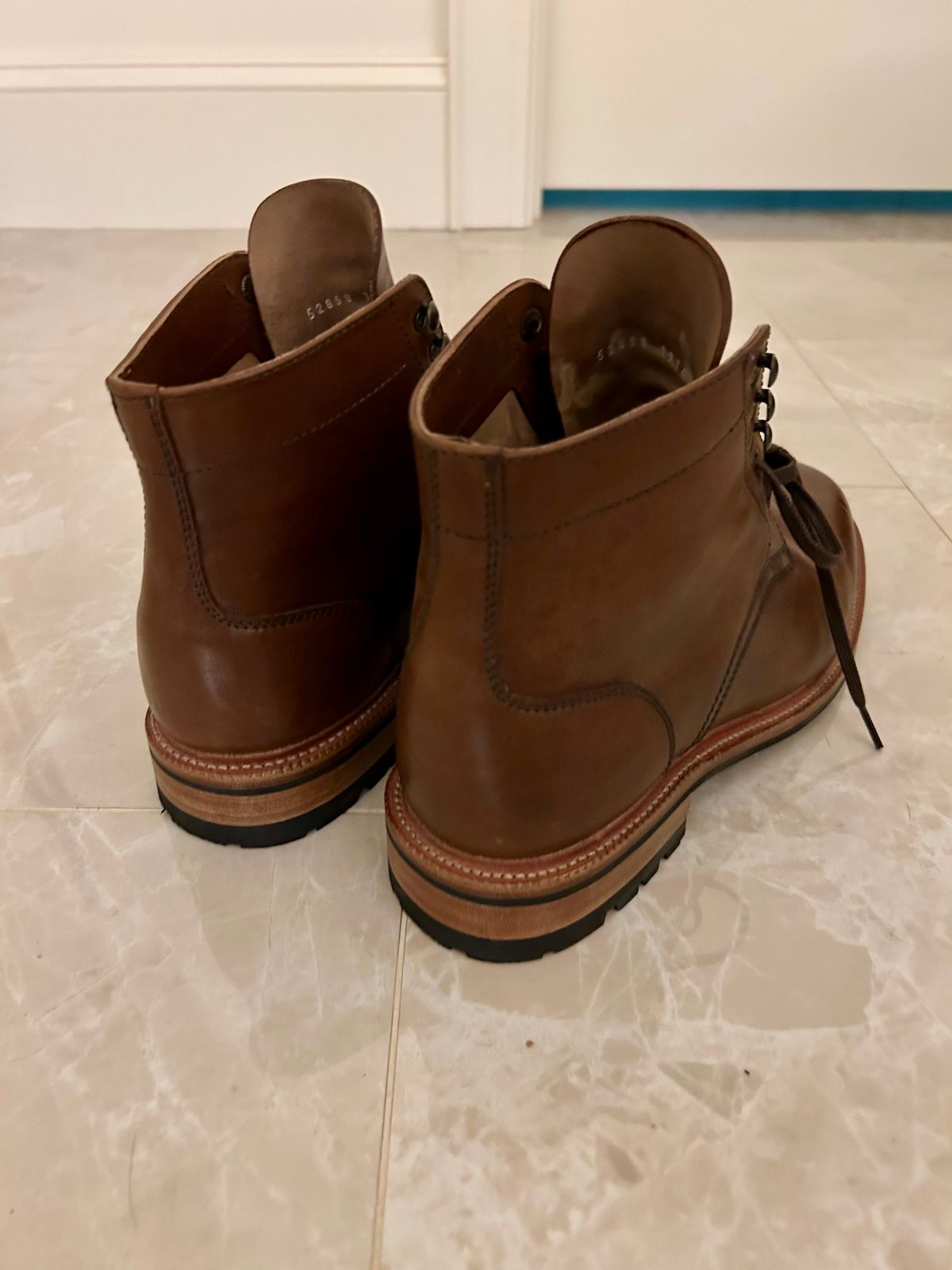 Photo by lowrollr on November 4, 2025 of the Parkhurst The Allen in Maryam Toscanello Vachetta Horsebutt.