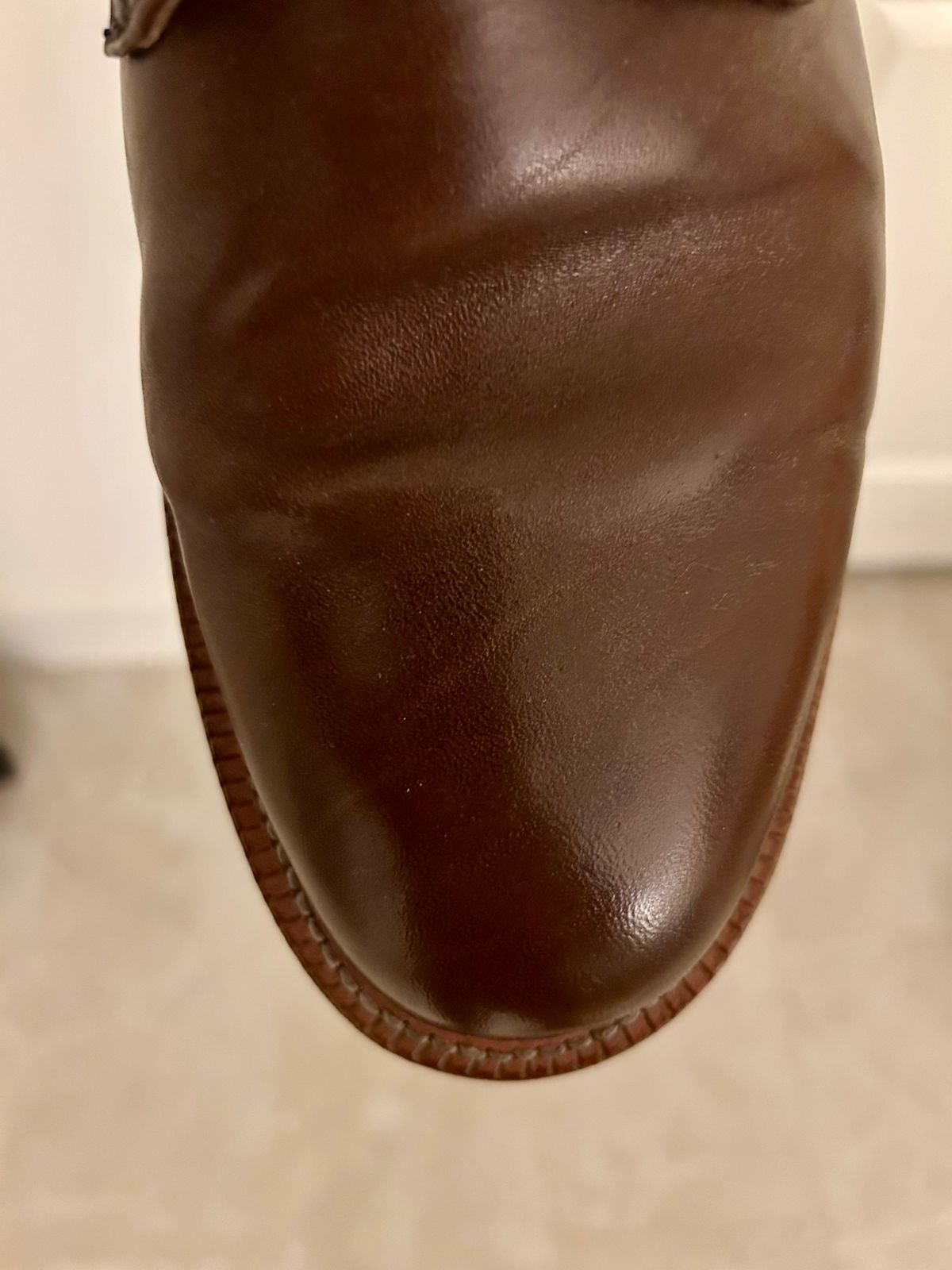 Photo by lowrollr on November 4, 2025 of the Parkhurst The Allen in Maryam Toscanello Vachetta Horsebutt.