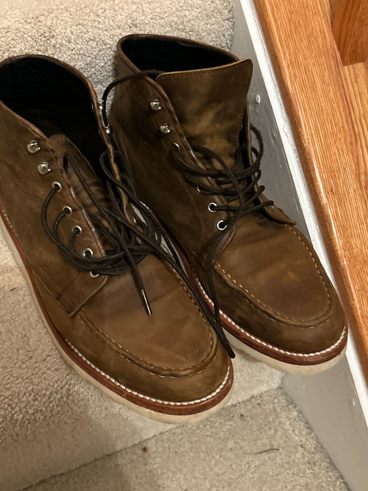 Photo by lowrollr on February 23, 2025 of the Thursday Diplomat in Burnt Copper Rugged & Resilient.