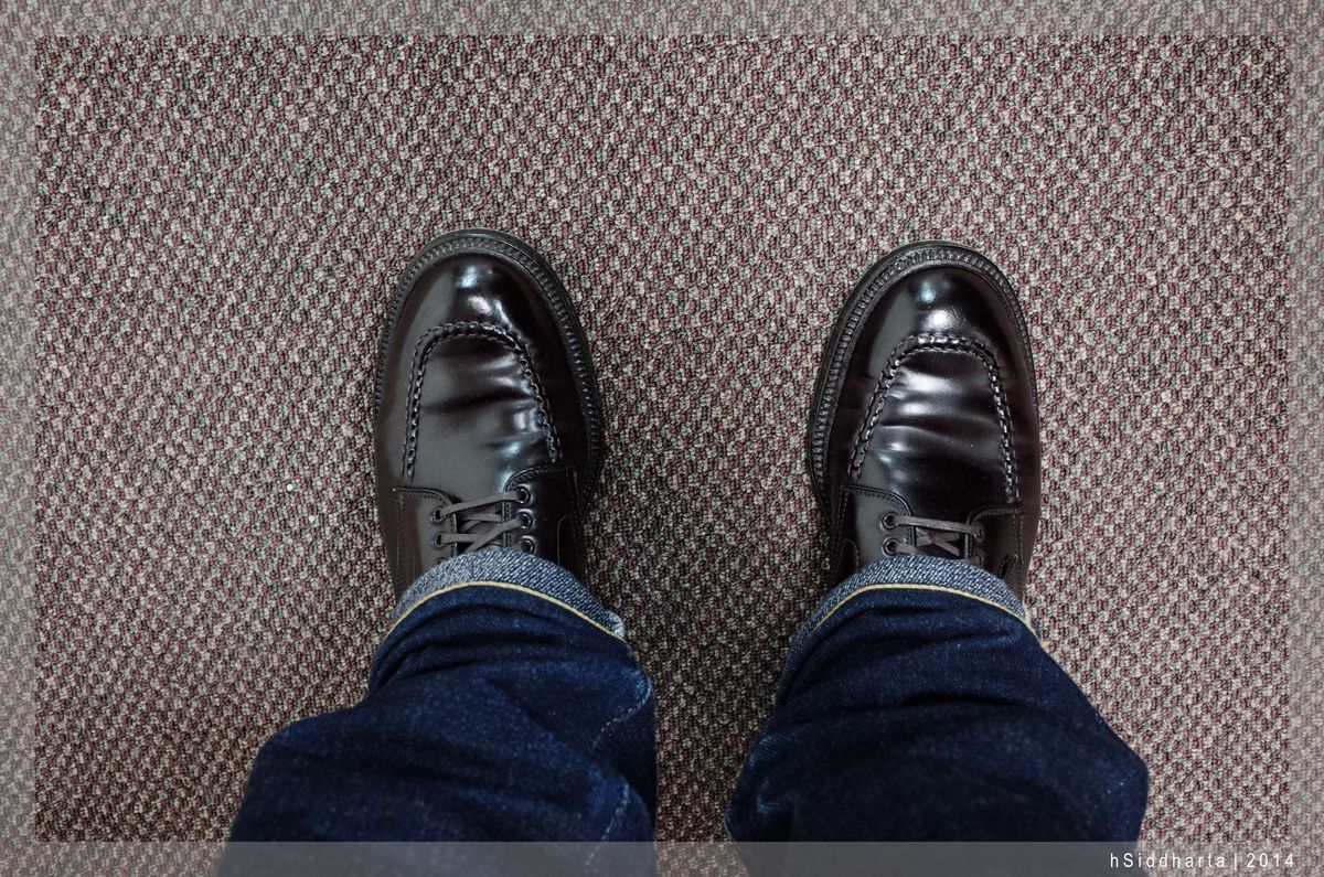 Photo by hsiddharta on June 26, 2014 of the Alden Indy Boot in Horween Color 8 Shell Cordovan.