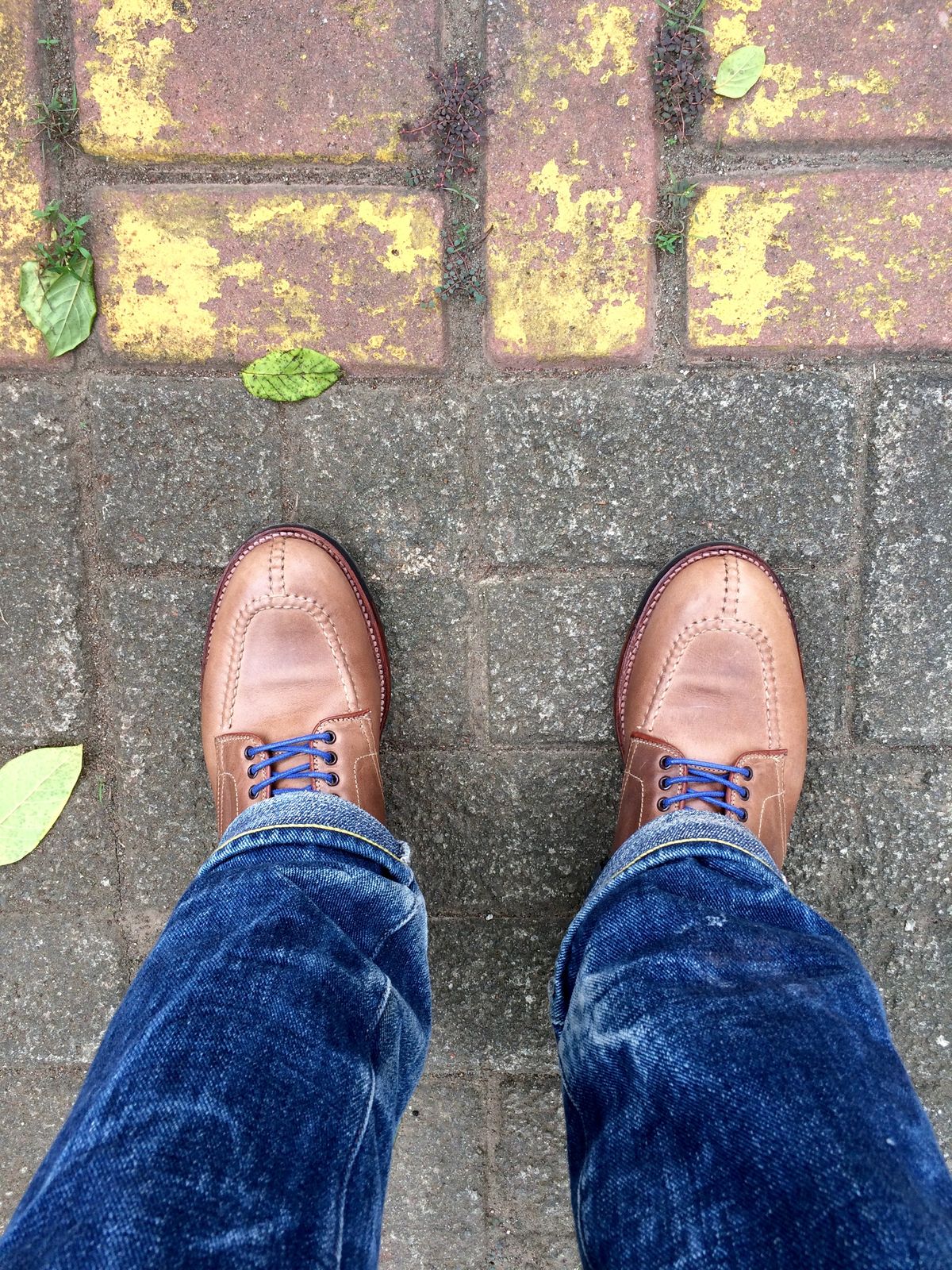 Photo by hsiddharta on February 21, 2016 of the Alden NST Tanker Boot in Horween Natural Chromexcel.