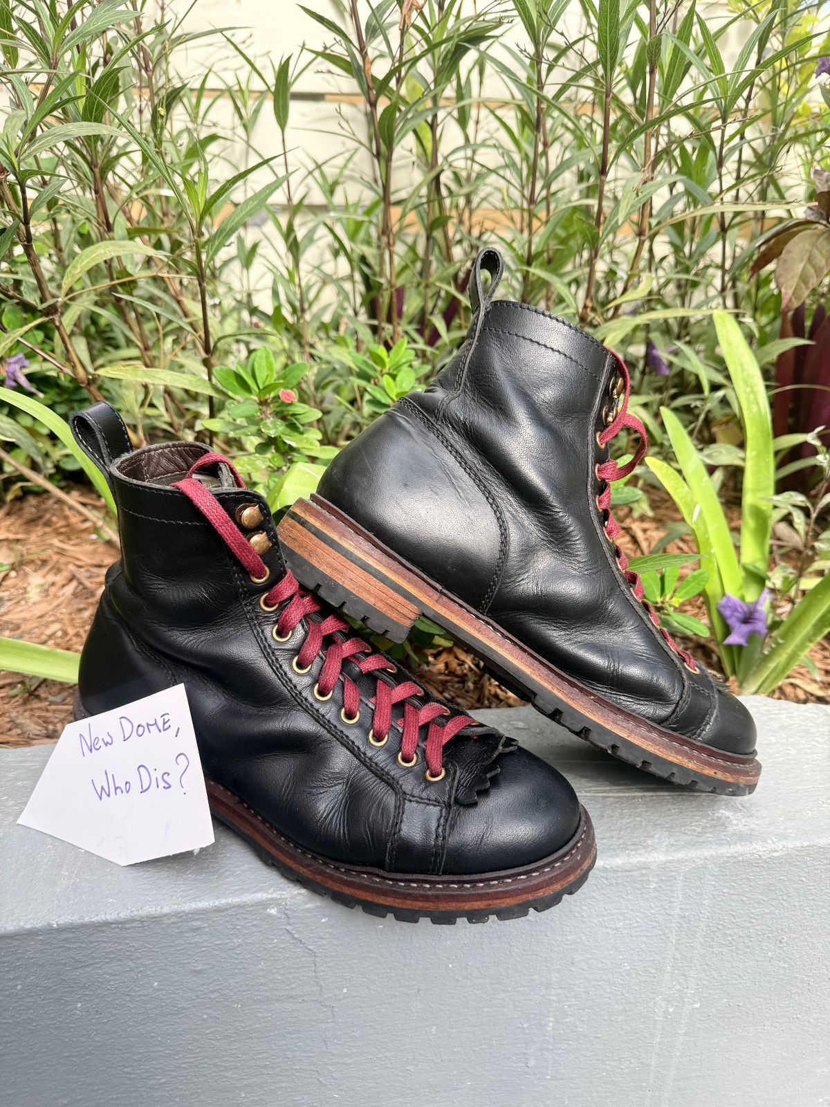 Photo by TheFadeLog on October 5, 2025 of the Craft & Glory Monkey Explorer 6” in Full Grain Waxed Water Buffalo.
