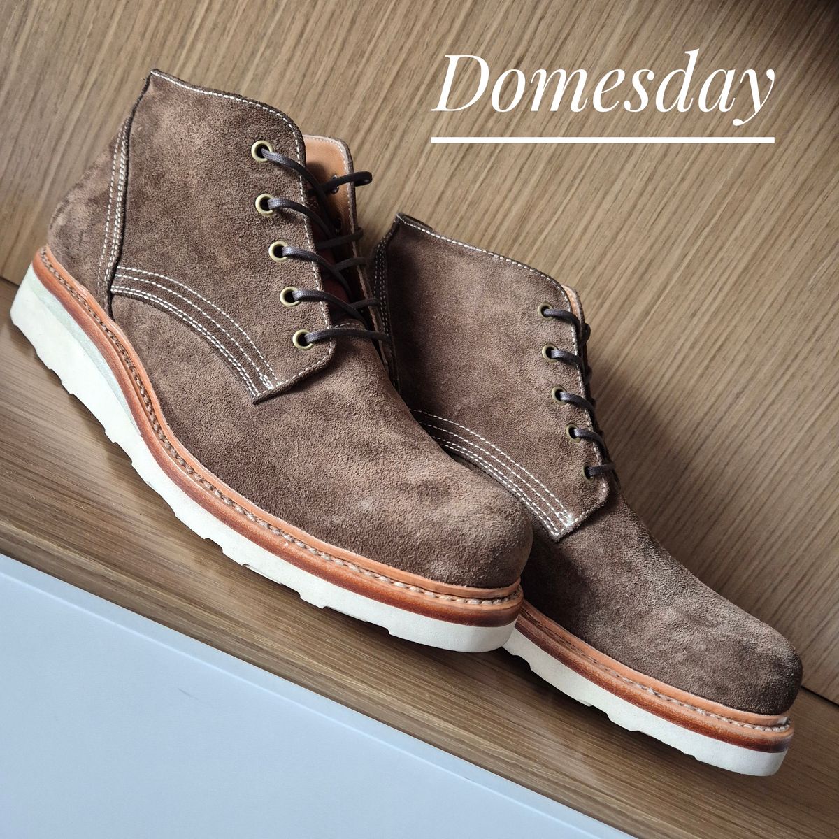 Photo by username on October 10, 2024 of the Botería Negreiros Custom Model in Peruvian Roughout.