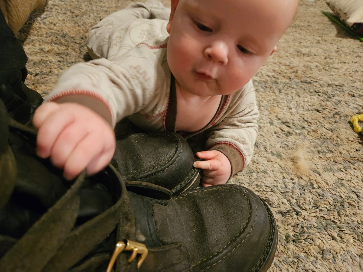Photo by Theakkid on January 4, 2025 of the Nicks TankerPro in Nicks/Seidel 1964 Ash Gray Roughout.