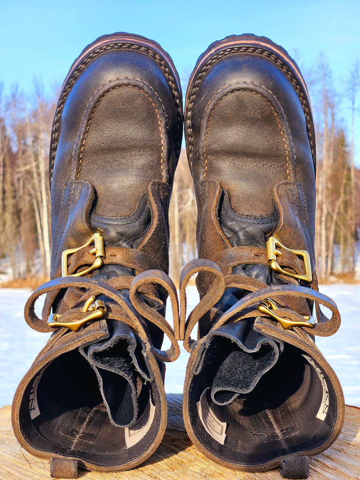 Photo by Theakkid on April 1, 2025 of the Nicks TankerPro in Nicks/Seidel 1964 Ash Gray Roughout.