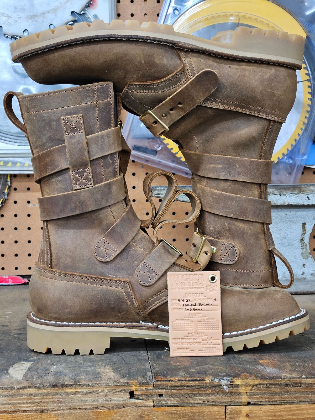 Photo by Theakkid on April 5, 2025 of the Nicks Nicks / Tactical Tankerpro in Seidel WeatherShield Brown.
