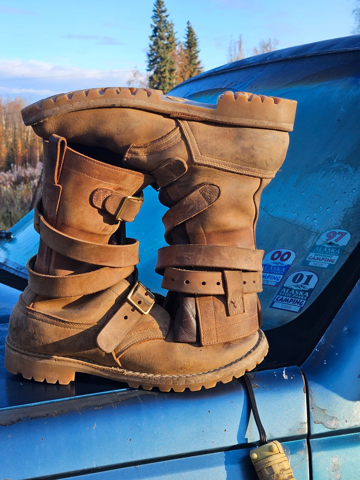 Photo by Theakkid on September 28, 2025 of the Nicks Nicks / Tactical Tankerpro in Seidel WeatherShield Brown.