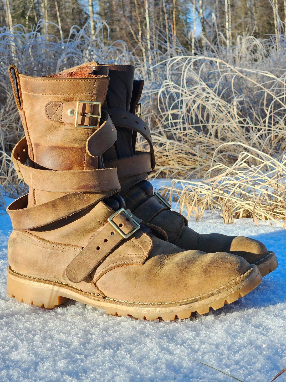 Photo by Theakkid on November 2, 2025 of the Nicks Nicks / Tactical Tankerpro in Seidel WeatherShield Brown.