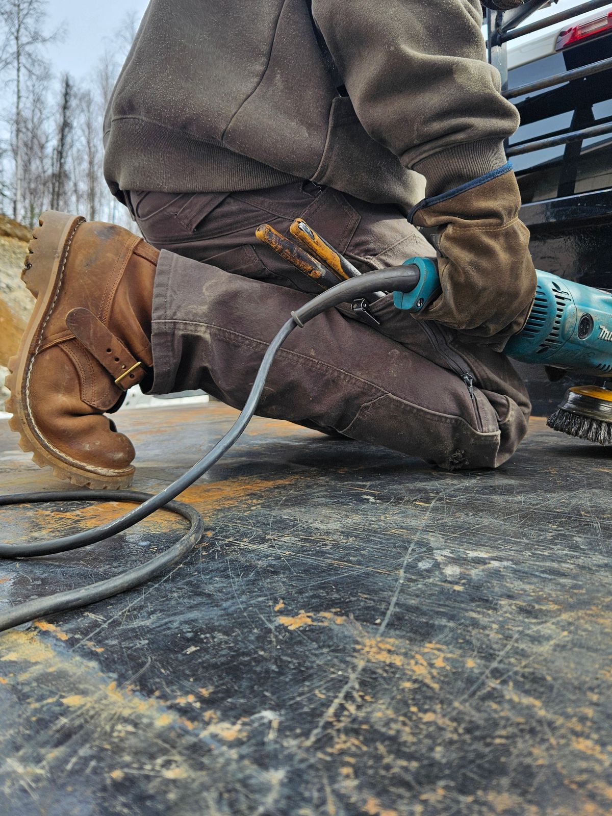Photo by Theakkid on April 14, 2025 of the Nicks Nicks / Tactical Tankerpro in Seidel WeatherShield Brown.