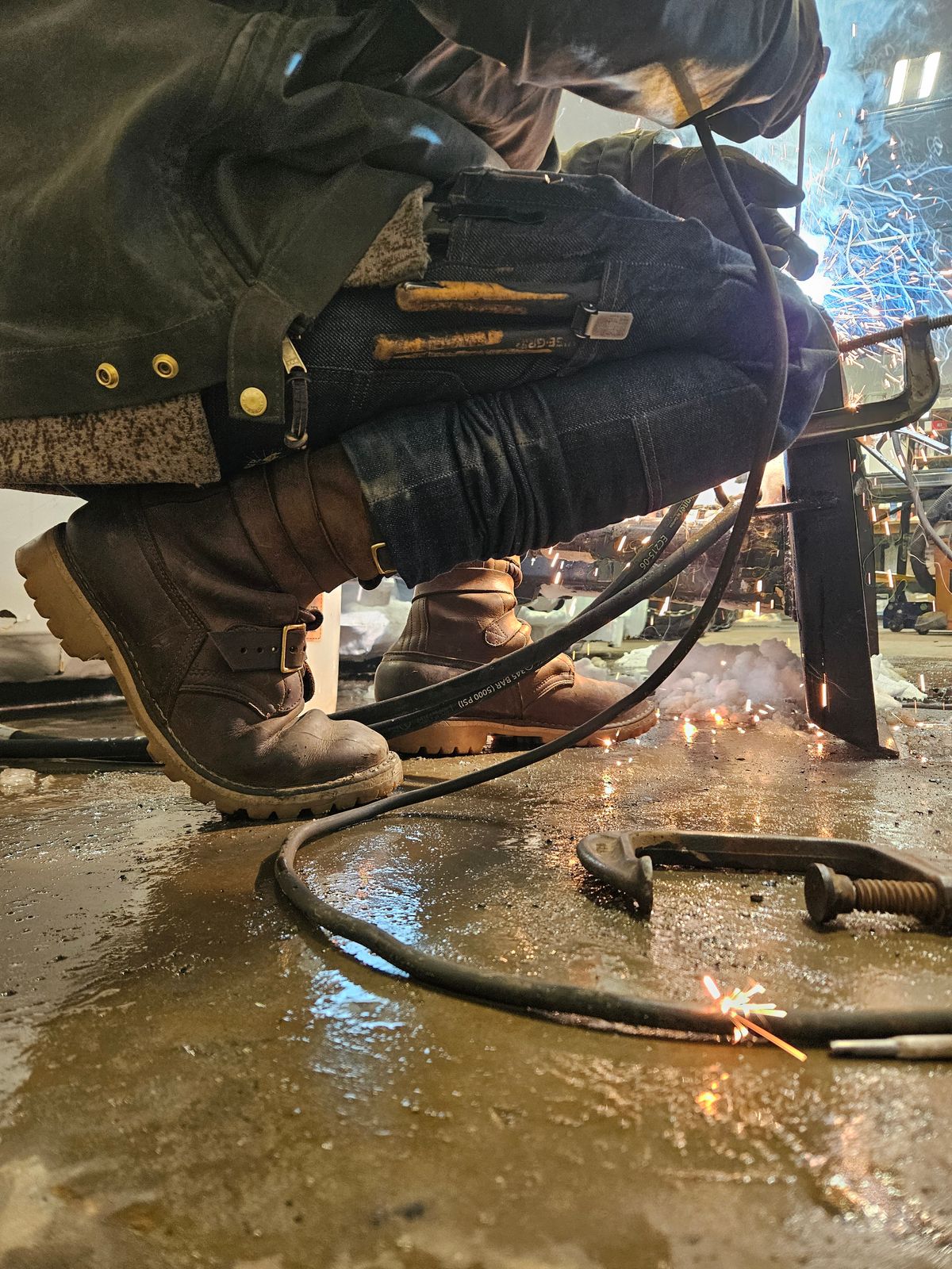 Photo by Theakkid on January 29, 2026 of the Nicks Nicks / Tactical Tankerpro in Seidel WeatherShield Brown.