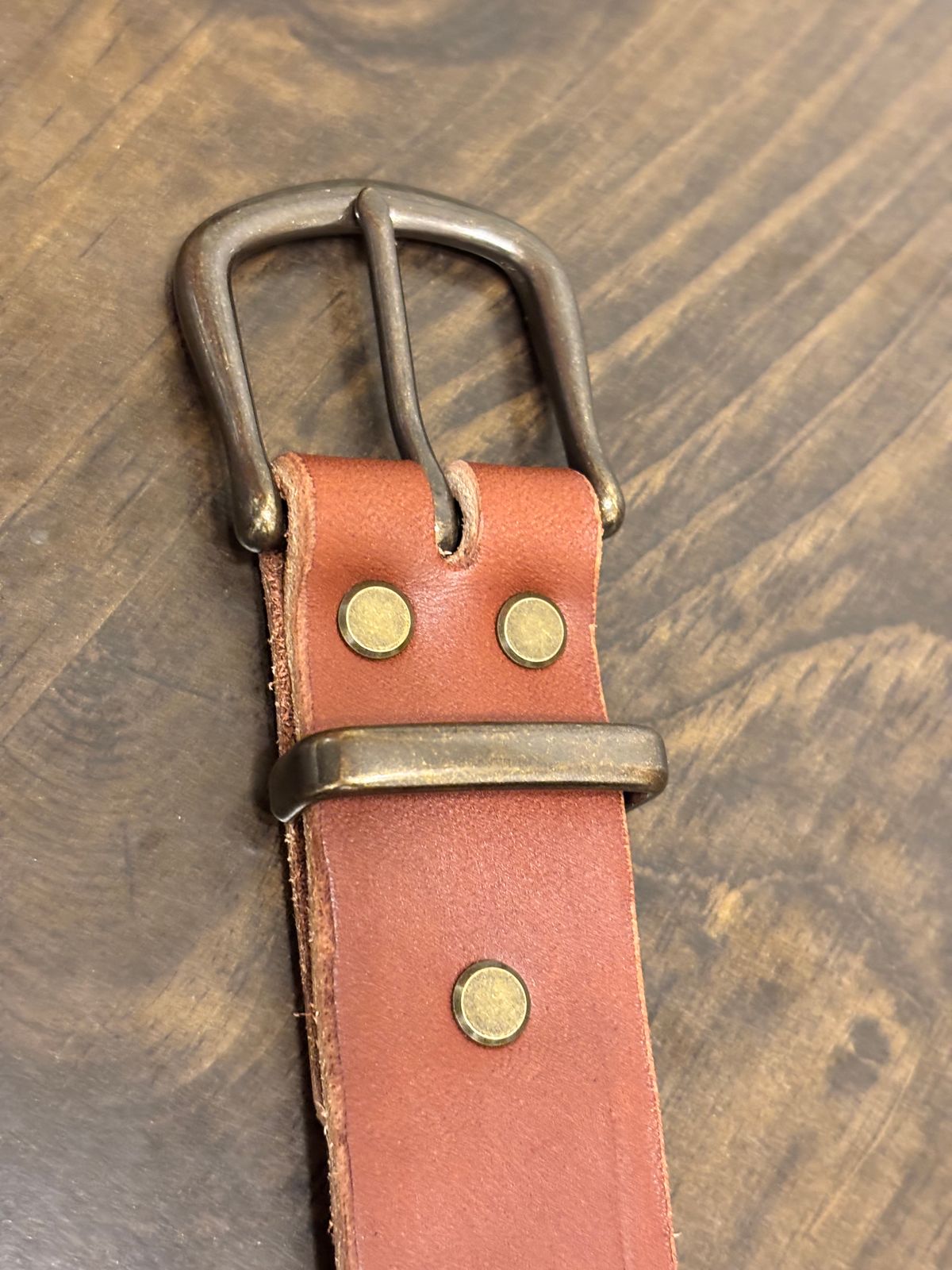Photo by escobarmike on January 13, 2026 of the Self-Made Belt in Wicket & Craig English Bridle.