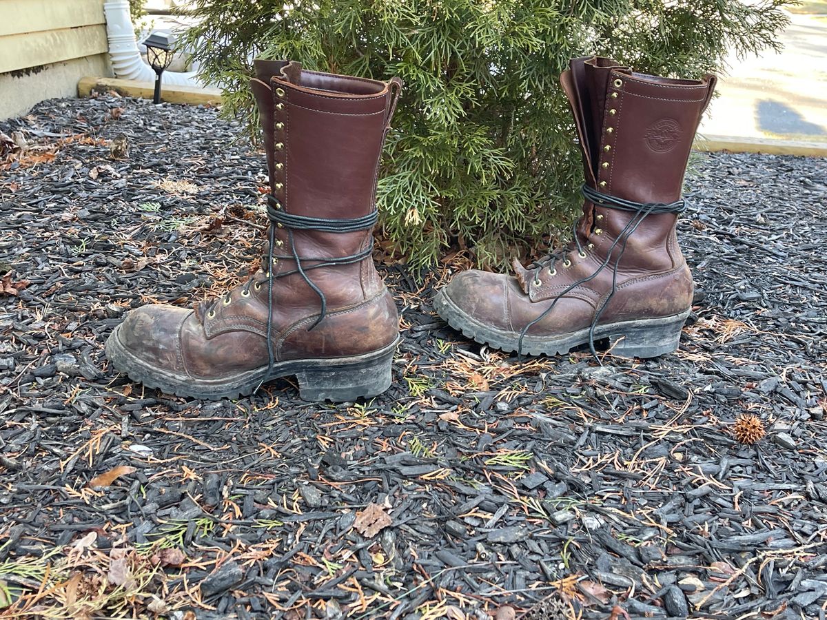 Photo by kweso on January 5, 2025 of the Frank's Boots Type 1 Commander in Seidel Chocolate Oil Tan.