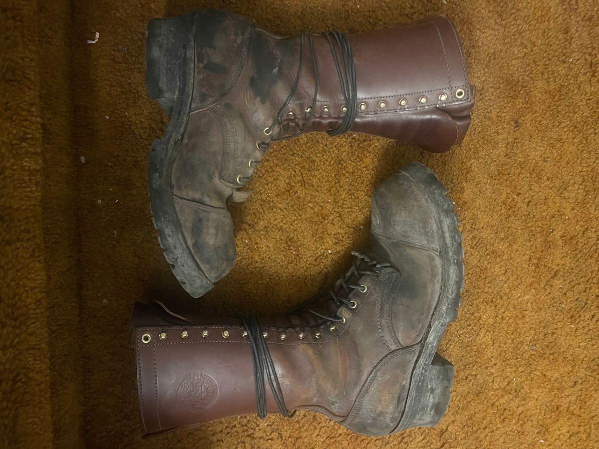 Photo by kweso on February 6, 2025 of the Frank's Boots Type 1 Commander in Seidel Chocolate Oil Tan.