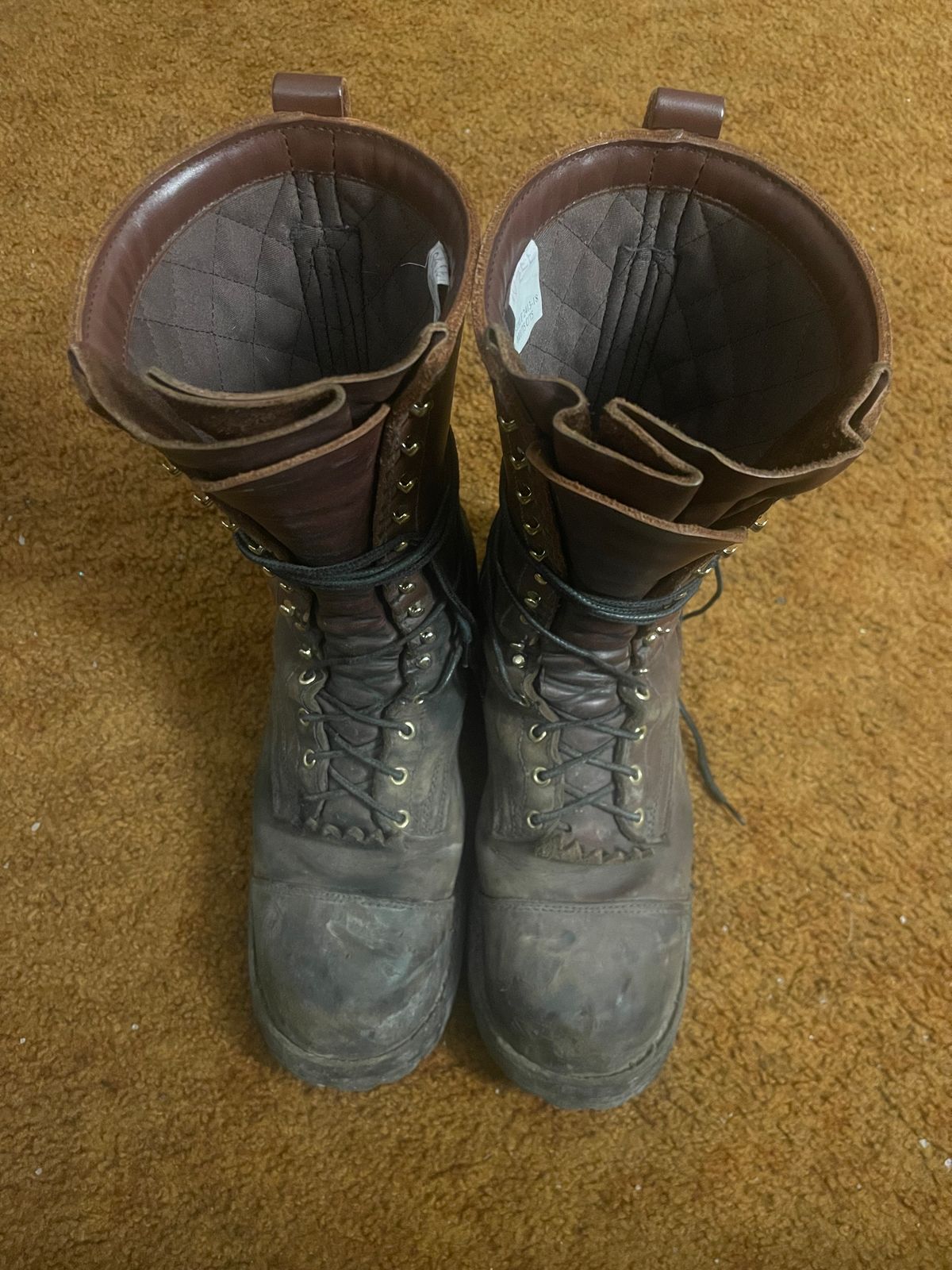 Photo by kweso on February 6, 2025 of the Frank's Boots Type 1 Commander in Seidel Chocolate Oil Tan.