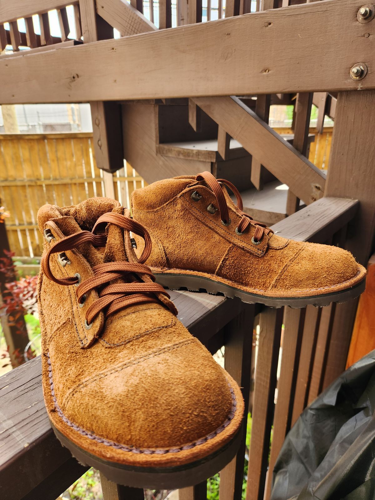 Photo by rollschoice on May 15, 2025 of the Jim Green African Ranger in Jim Green / Fudge Crazy Horse Roughout.