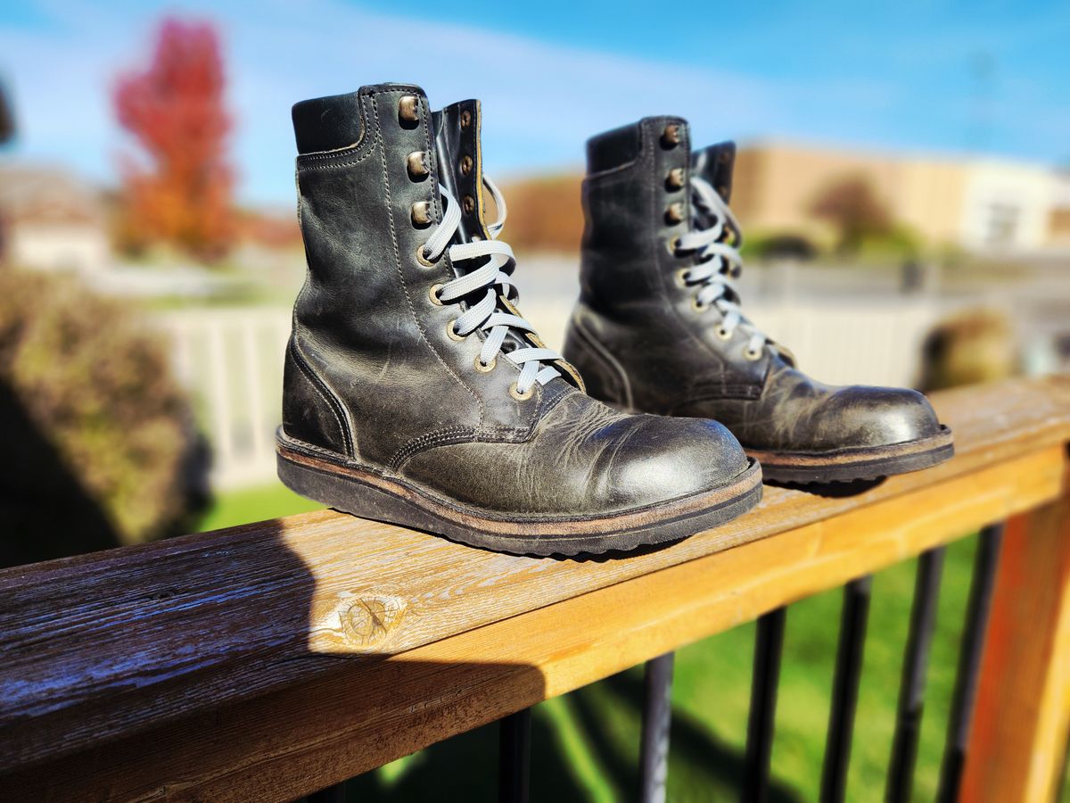 Photo by rollschoice on November 3, 2025 of the Jim Green AR8 in Rambler Nubuck.