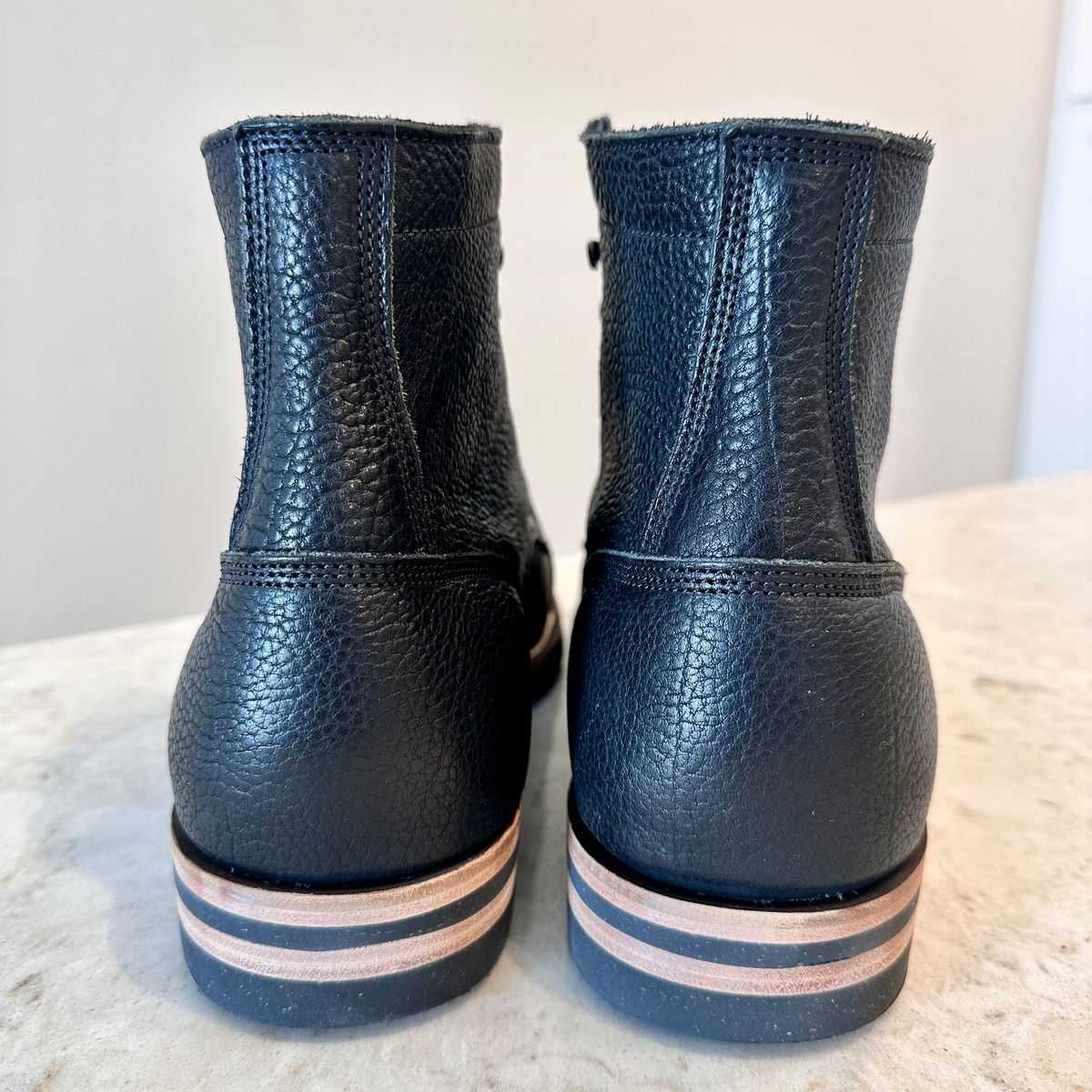 Photo by YouShoe on December 8, 2025 of the Luosjiet Logger Boot in Yak.