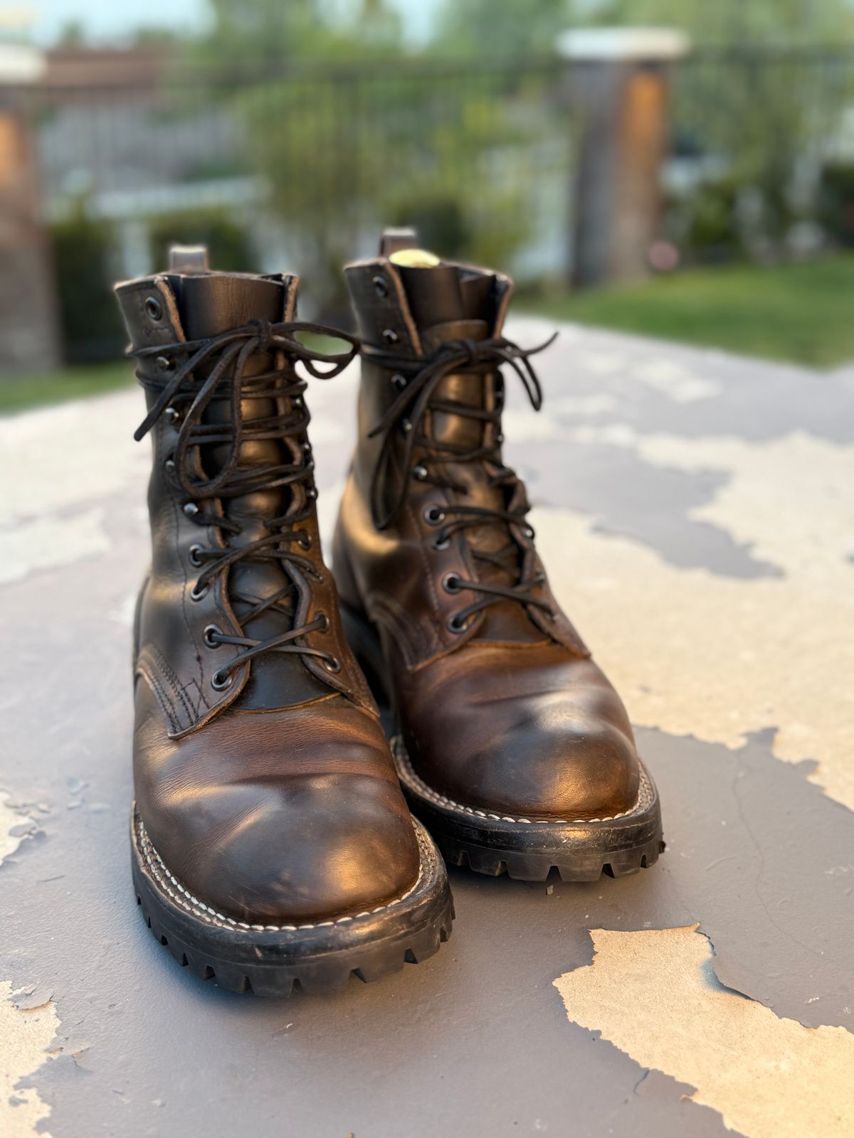 Photo by RubenHernandez on January 6, 2026 of the Nicks Custom Model in Wickett & Craig Slate Double Stuffed.