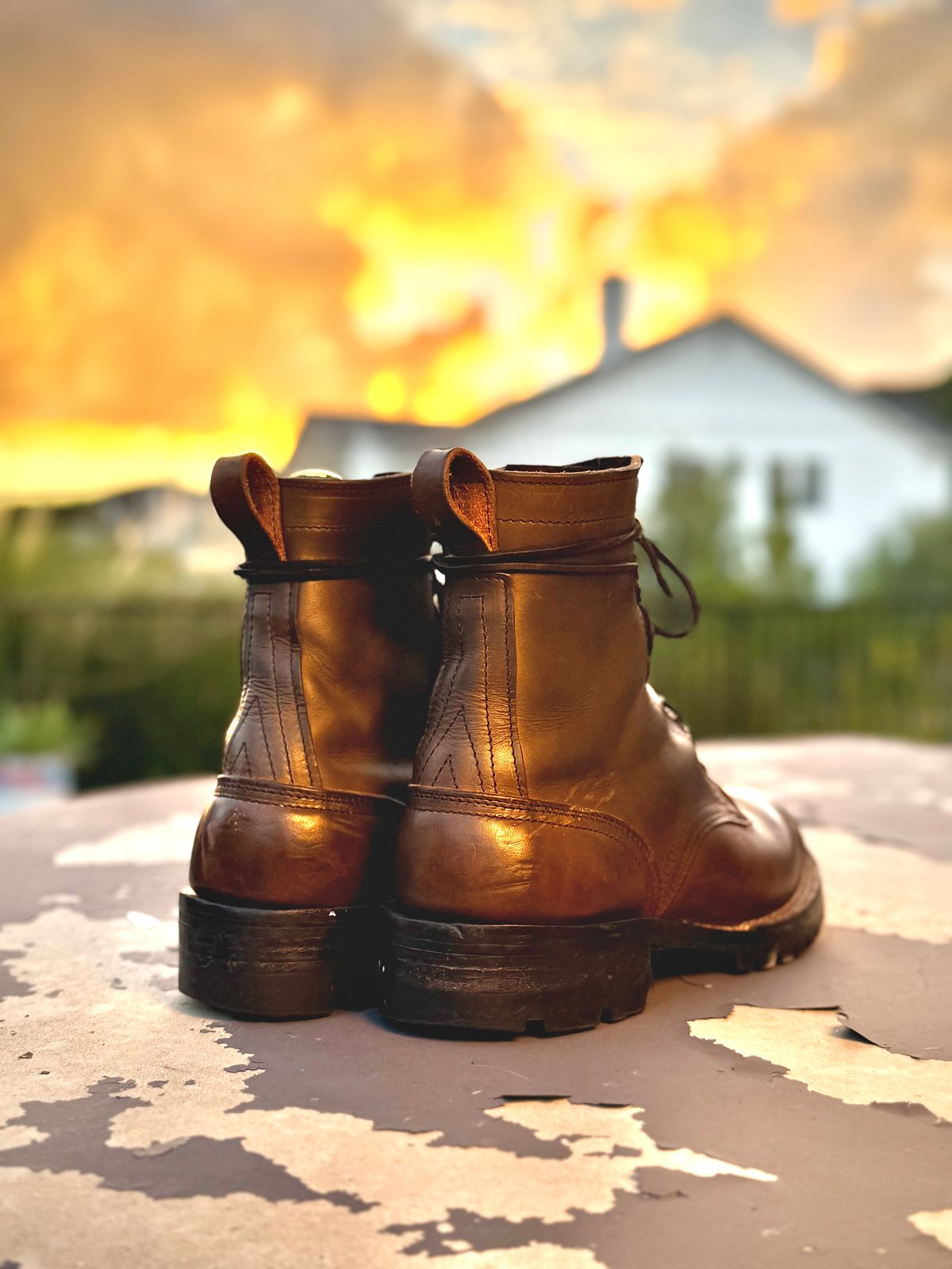 Photo by RubenHernandez on January 7, 2026 of the Nicks Custom Model in Wickett & Craig Slate Double Stuffed.