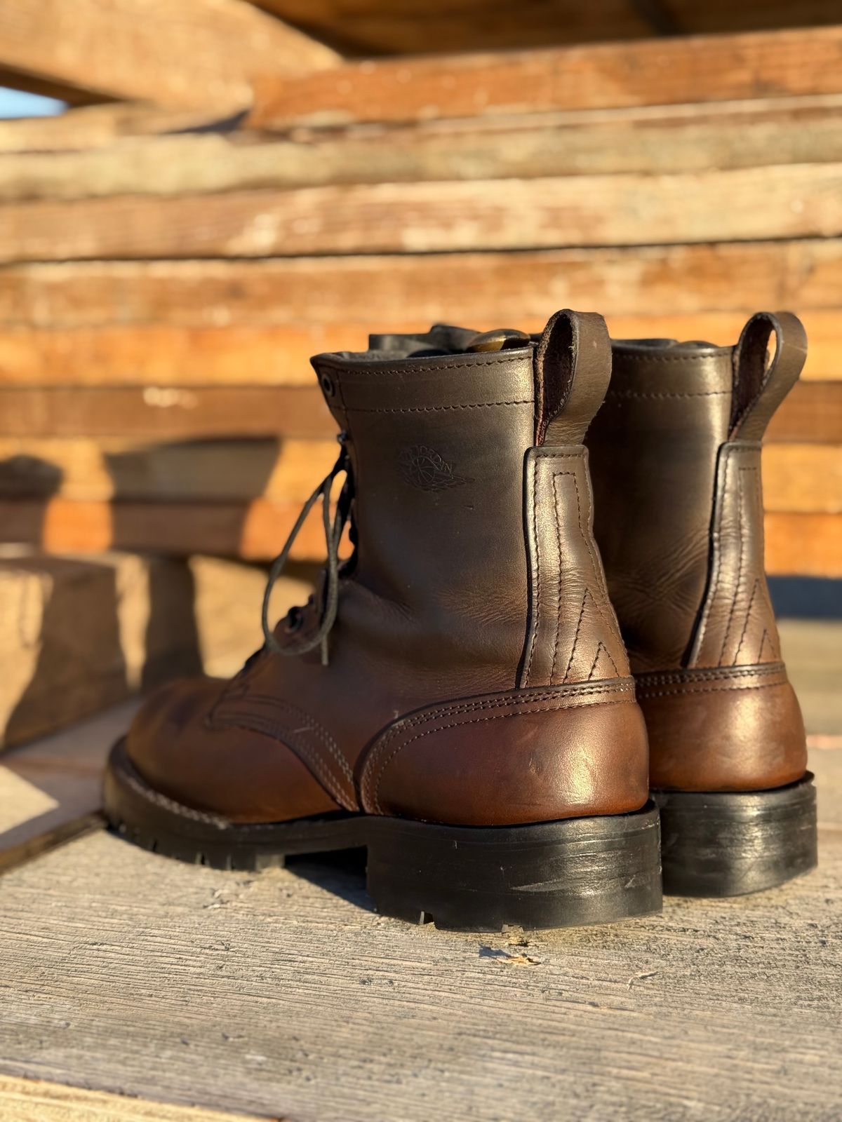 Photo by RubenHernandez on April 5, 2026 of the Nicks Custom Model in Wickett & Craig Slate Double Stuffed.