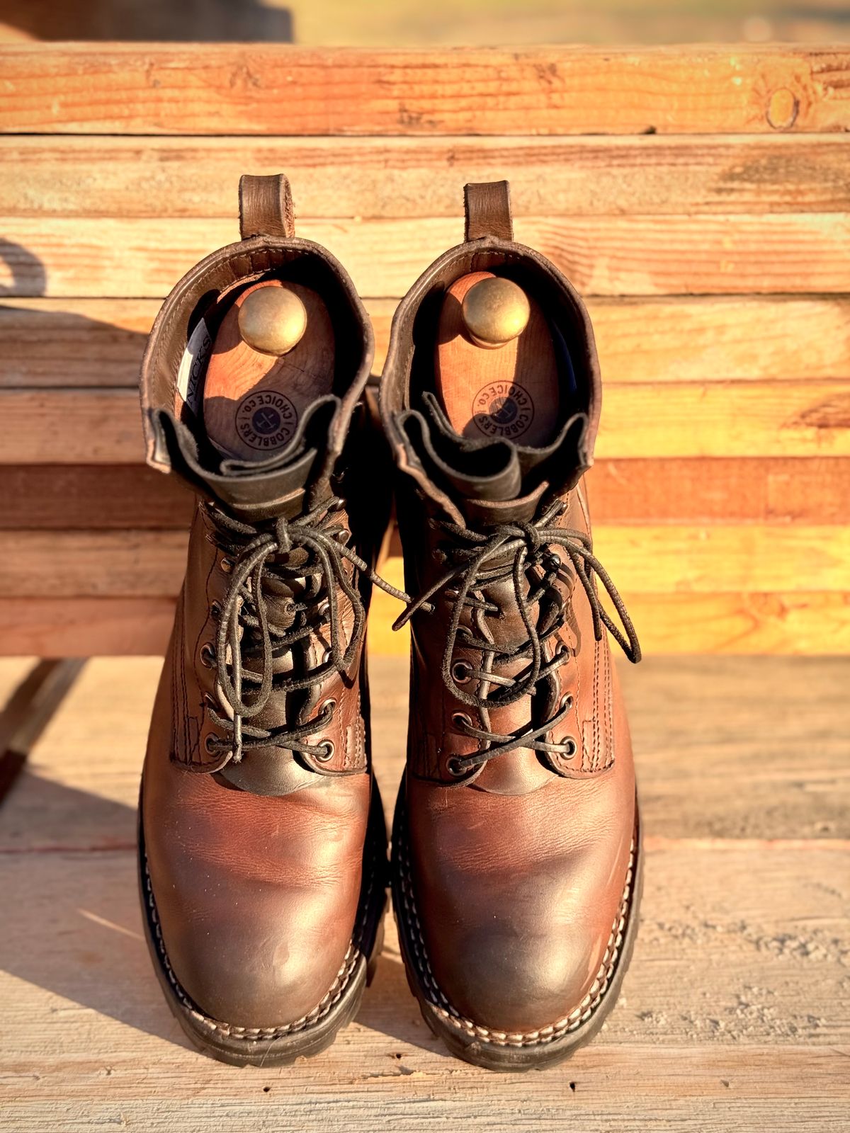 Photo by RubenHernandez on April 5, 2026 of the Nicks Custom Model in Wickett & Craig Slate Double Stuffed.