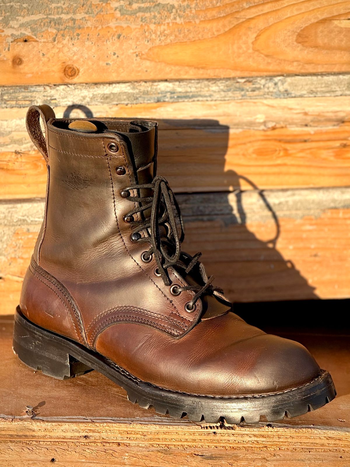 Photo by RubenHernandez on April 5, 2026 of the Nicks Custom Model in Wickett & Craig Slate Double Stuffed.