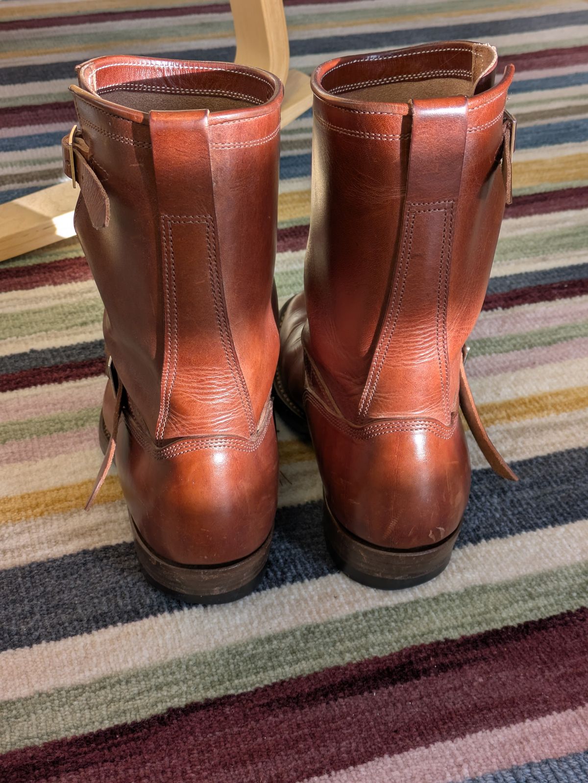 Photo by tumi on November 1, 2025 of the Zerrows Type One in Dark Brown Douglas.