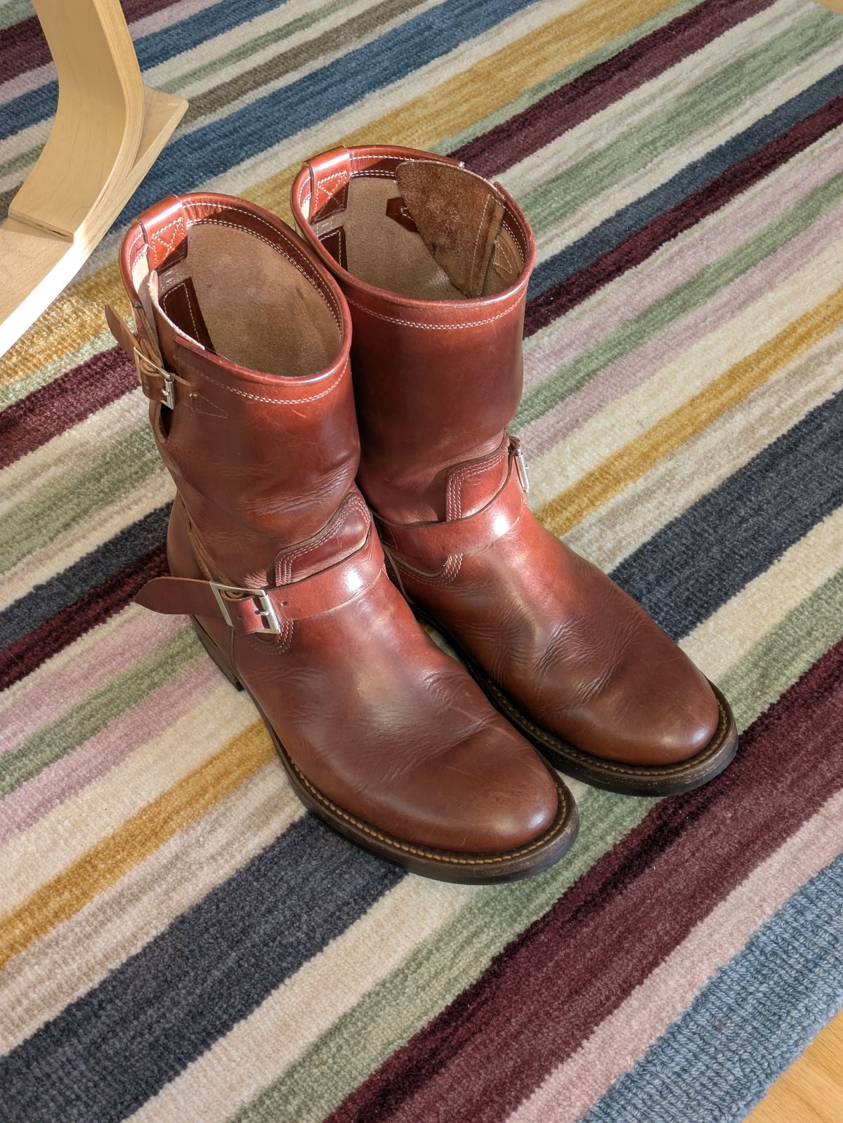 Photo by tumi on November 1, 2025 of the Zerrows Type One in Dark Brown Douglas.