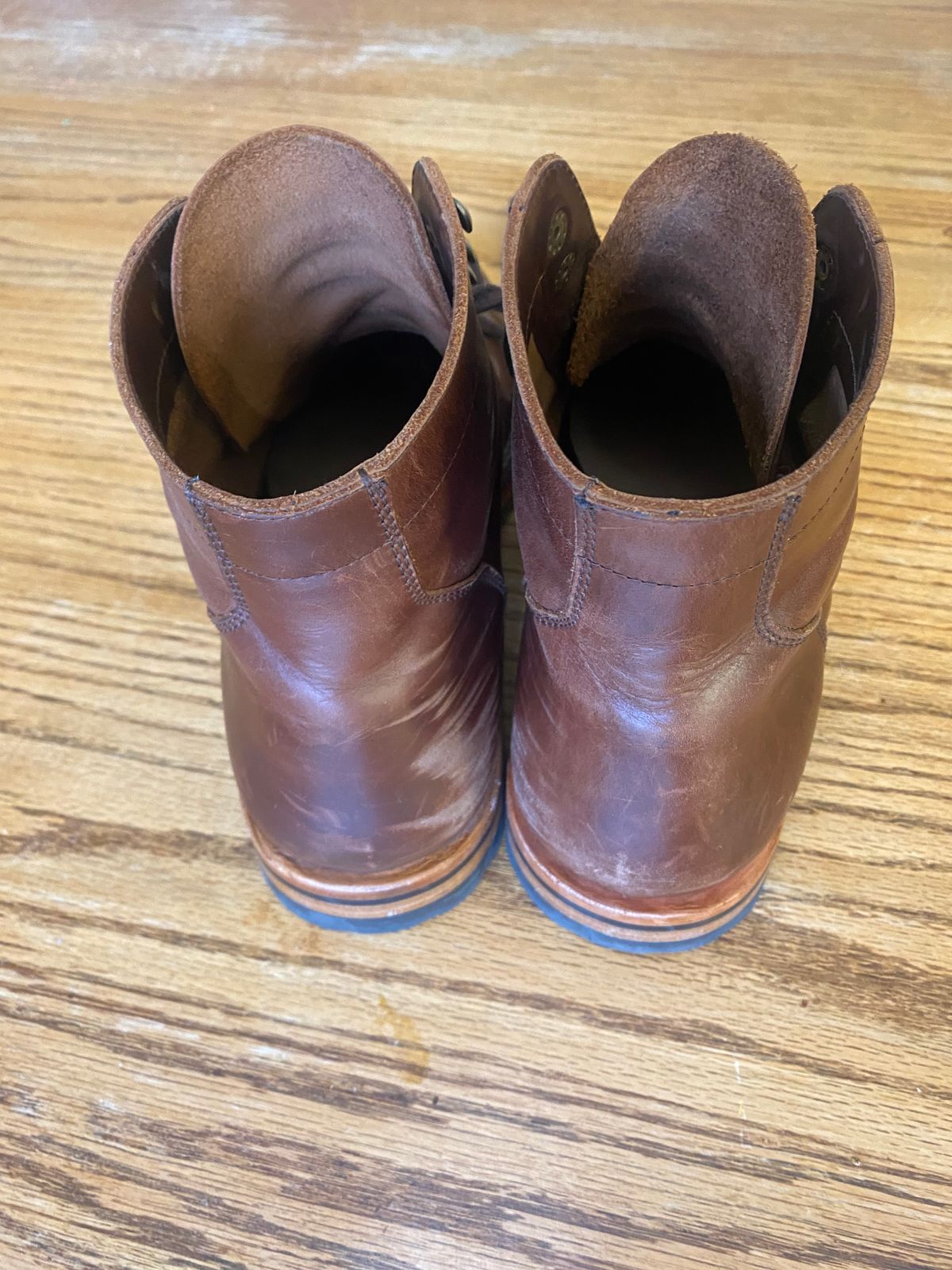 Photo by cereus0843 on December 2, 2025 of the Parkhurst The Allen in Tempesti Chestnut Veg Tan.