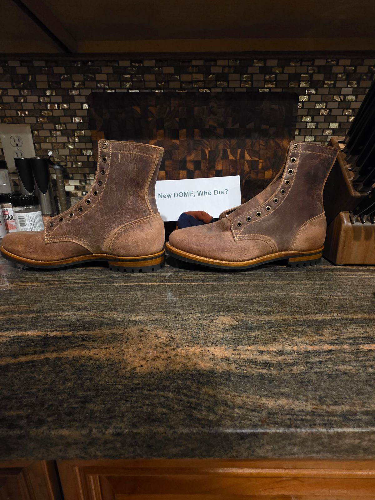 Photo by Jason_el_griego on October 1, 2025 of the Truman Upland Boot in Sand Teton Stag.