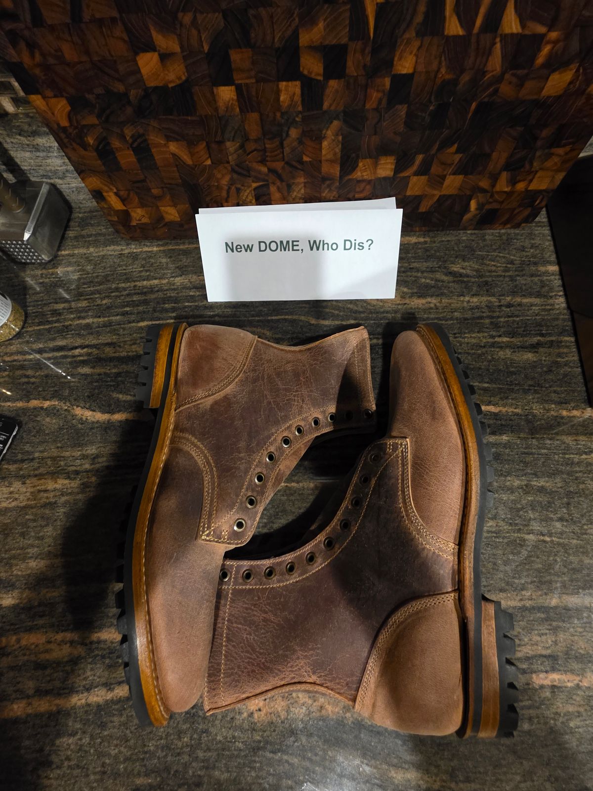 Photo by Jason_el_griego on October 1, 2025 of the Truman Upland Boot in Sand Teton Stag.