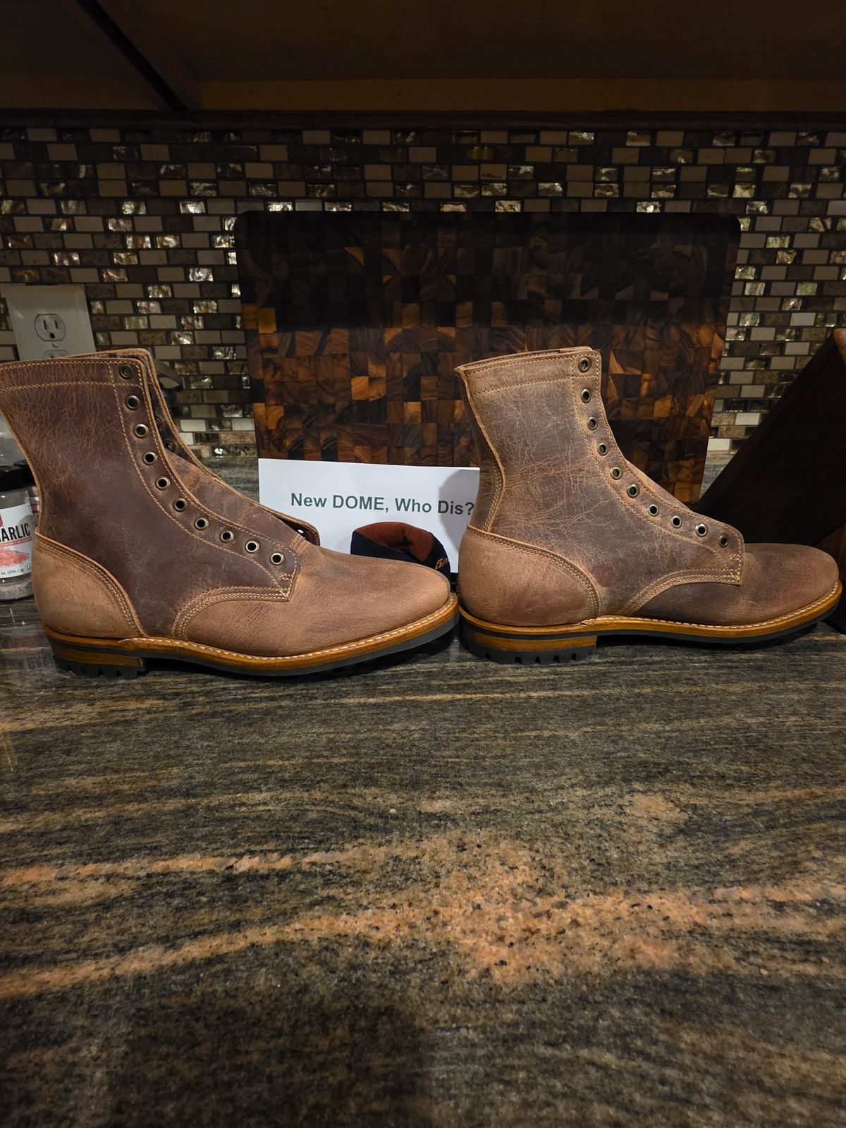 Photo by Jason_el_griego on October 1, 2025 of the Truman Upland Boot in Sand Teton Stag.