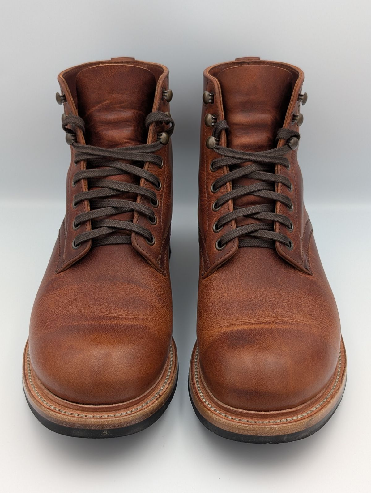 Photo by wistless on November 2, 2025 of the Parkhurst The Allegany in Tumbled Mahogany.