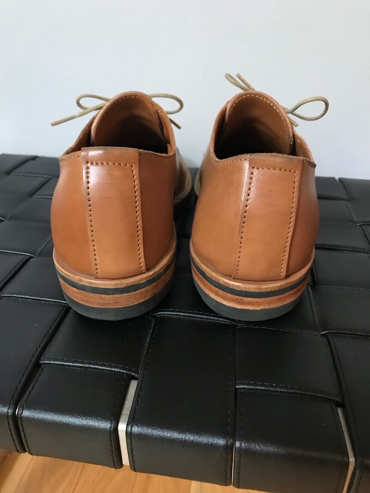 Photo by loralrose on December 11, 2019 of the Truman Derby in Horween Unglazed Natural Shell Cordovan.