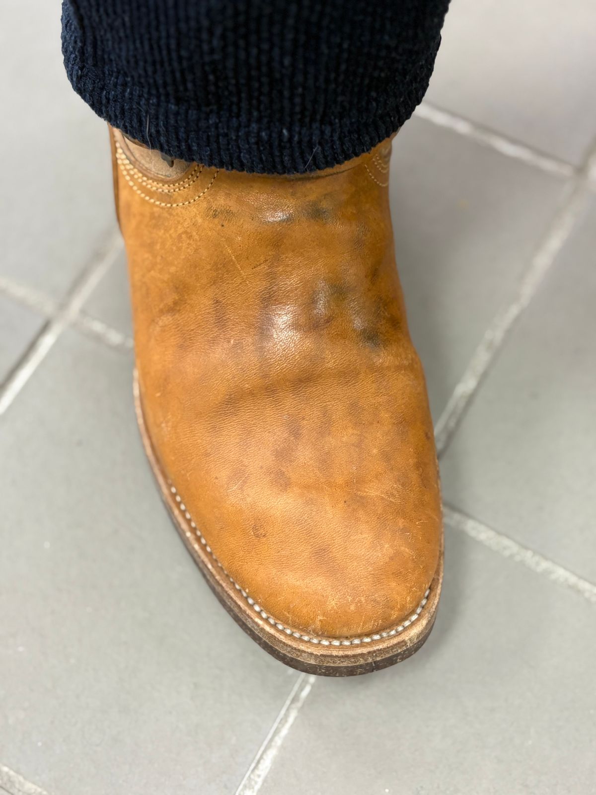 Photo by Bossa on October 23, 2025 of the Unsung House Desert Fever Dream in Maryam Natural Rovescio Sego Horsebutt.