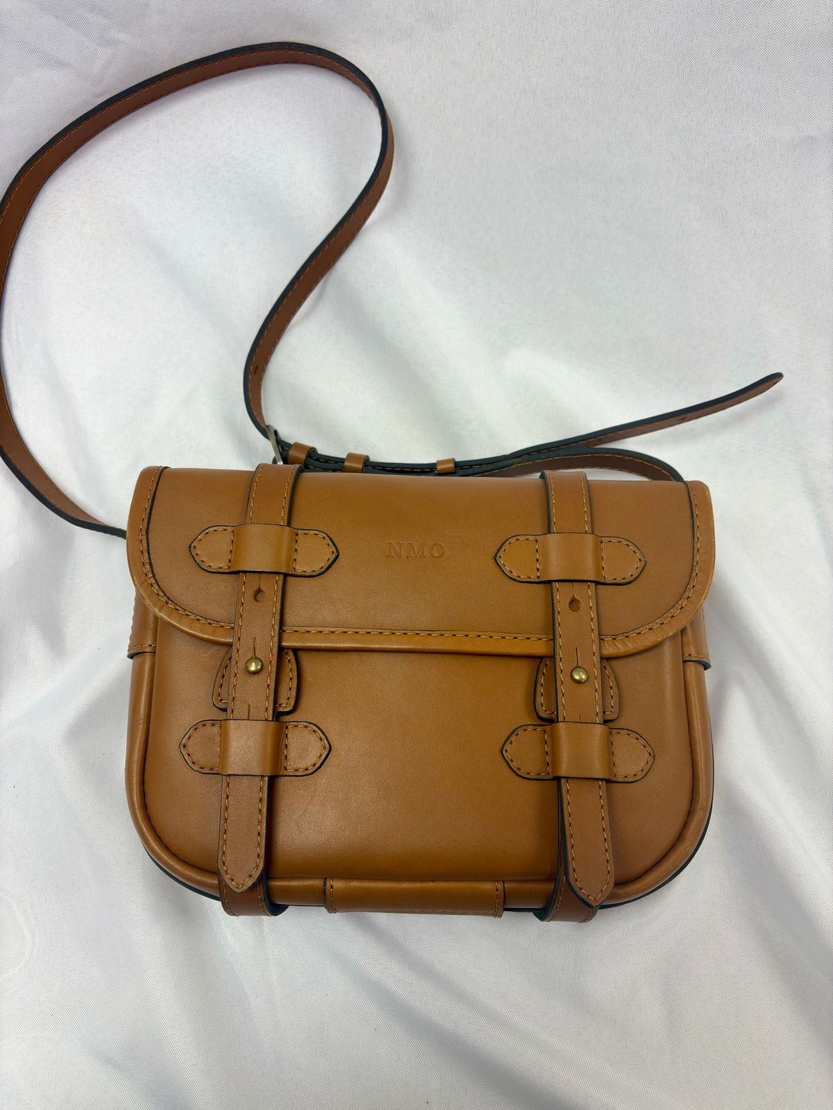 Photo by Bossa on December 5, 2025 of the Cravar D.S. M Sand in Pit Vegetable Tanned Cowhide.