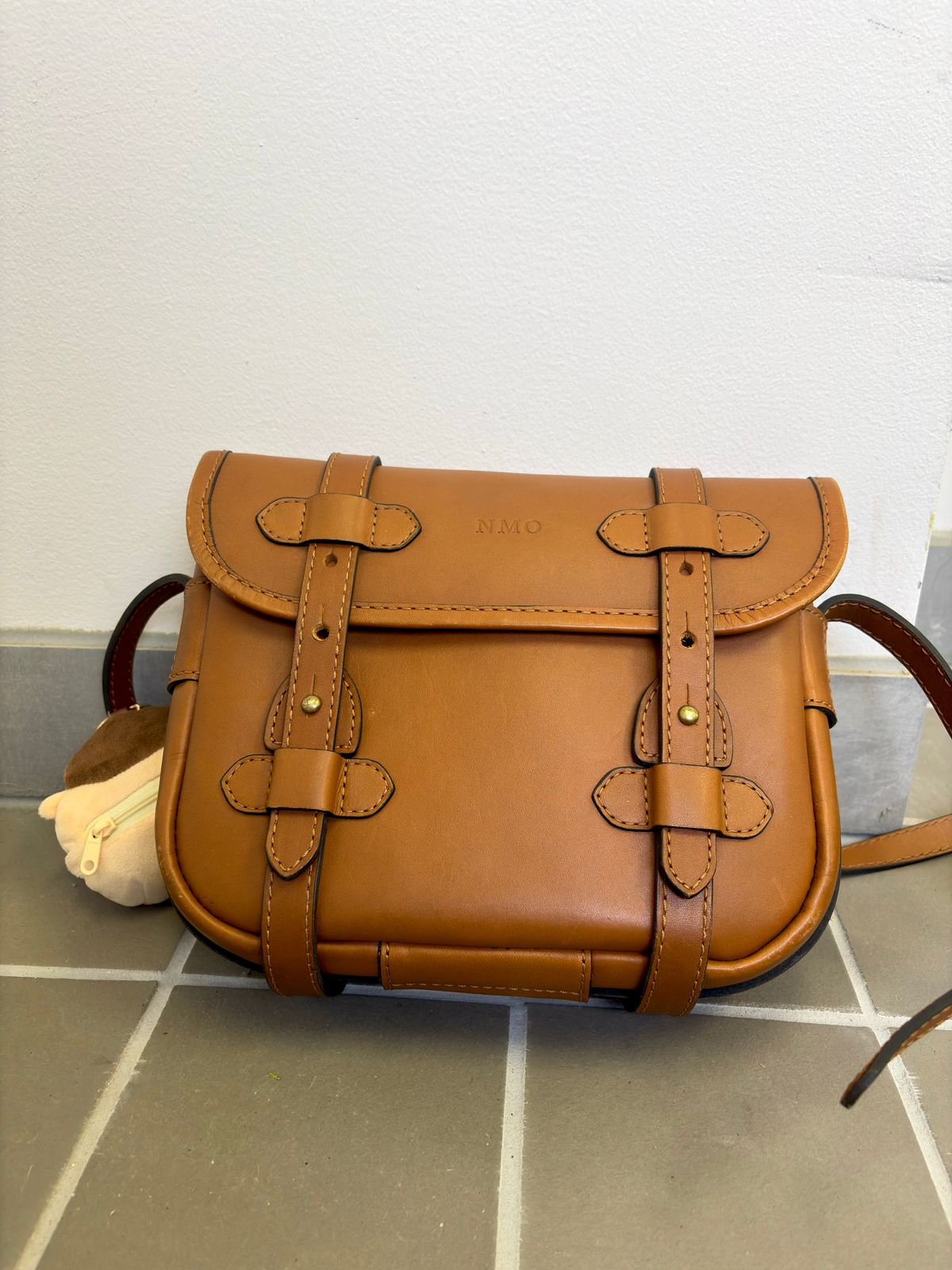 Photo by Bossa on March 4, 2026 of the Cravar D.S. M Sand in Pit Vegetable Tanned Cowhide.