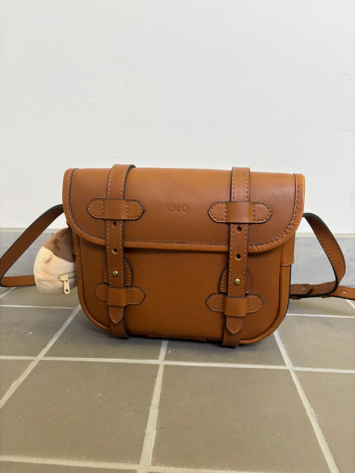 Photo by Bossa on April 4, 2026 of the Cravar D.S. M Sand in Pit Vegetable Tanned Cowhide.